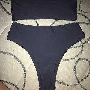 High legged bikini set